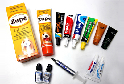 충진 및 씰링 임가공 작업 예시